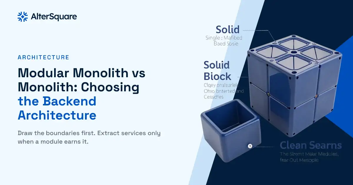 A single solid block subdividing into clean internal modules with one module lifting cleanly out