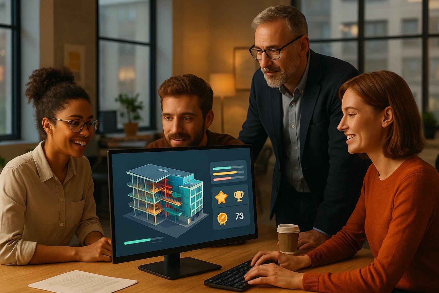 Gamifying BIM Training: How Tiny Rewards Boost MAU