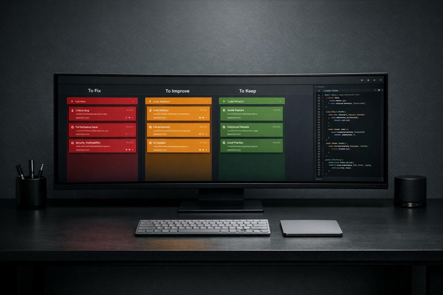 The Red-Yellow-Green System: How We Decide What to Fix, What to Keep, and What to Kill in Any Codebase